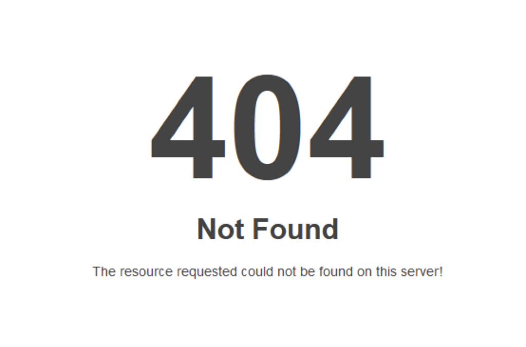 404 page not found